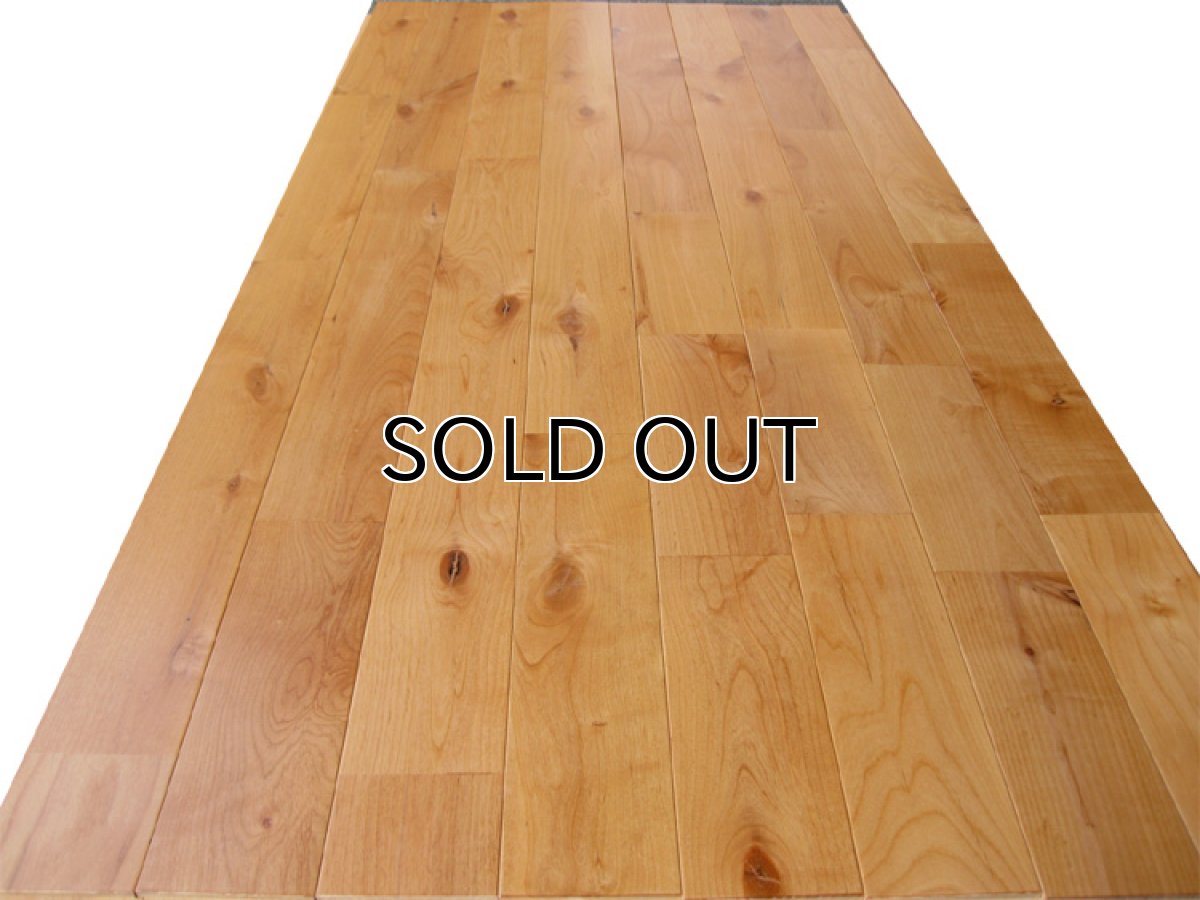 画像4: アルダー無垢フローリングＵＮＩ・ラスティック・ウレタン塗装　1820×105×15 (4)