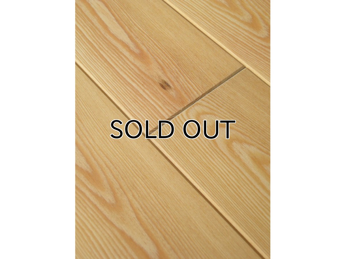 画像3: 【売切・特価】カラマツ無垢フローリングOPC・無節・無塗装1820×90×15 (3)