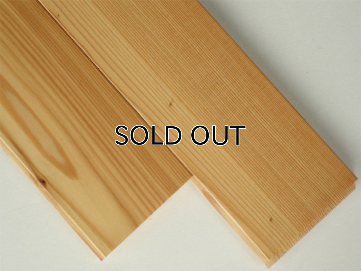 画像2: 【売切・特価】カラマツ無垢フローリング・節有・UNI・ウレタン塗装1820×89×15 (2)