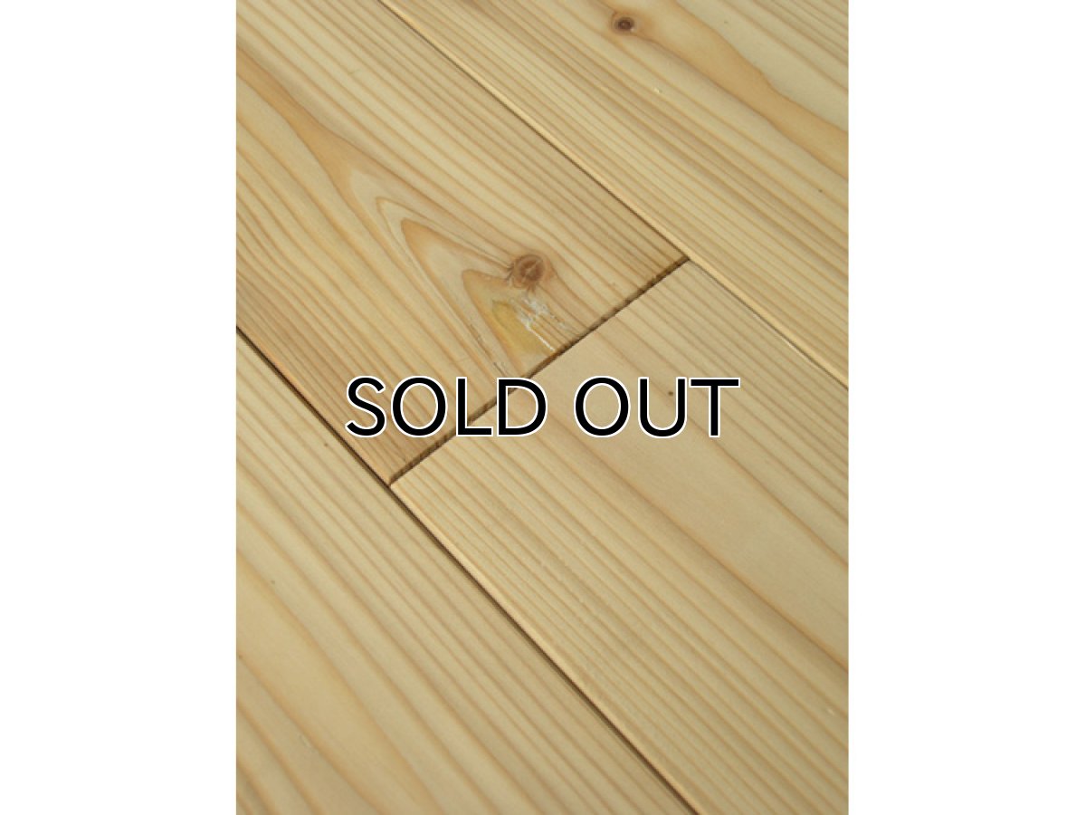 画像3: 【売切・特価】カラマツ無垢フローリングOPC・節有・無塗装1820×90×15 (3)