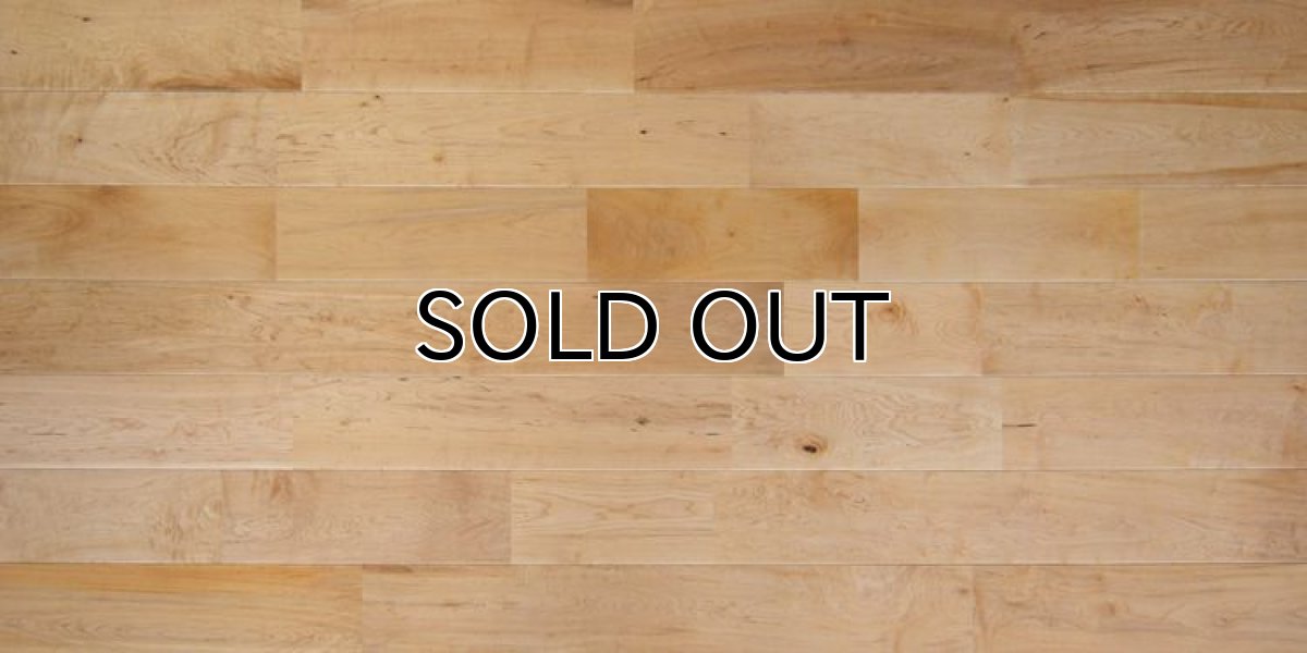 画像4: メープル幅広無垢フローリングＵＮＩ・自然塗料塗装ASグレード1820×130×15 (4)