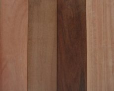 画像2: アマゾンジャラ無垢フローリング乱尺・無塗装　乱尺×90×15　(1.269m2) (2)
