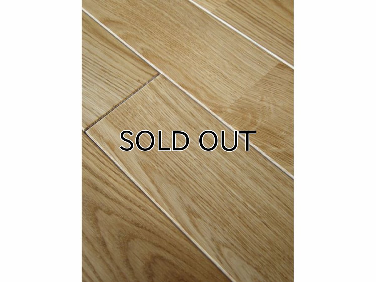 画像2: ホワイトオーク無垢フローリングＵＮＩ・ウレタン塗装1820×90×15 (2)