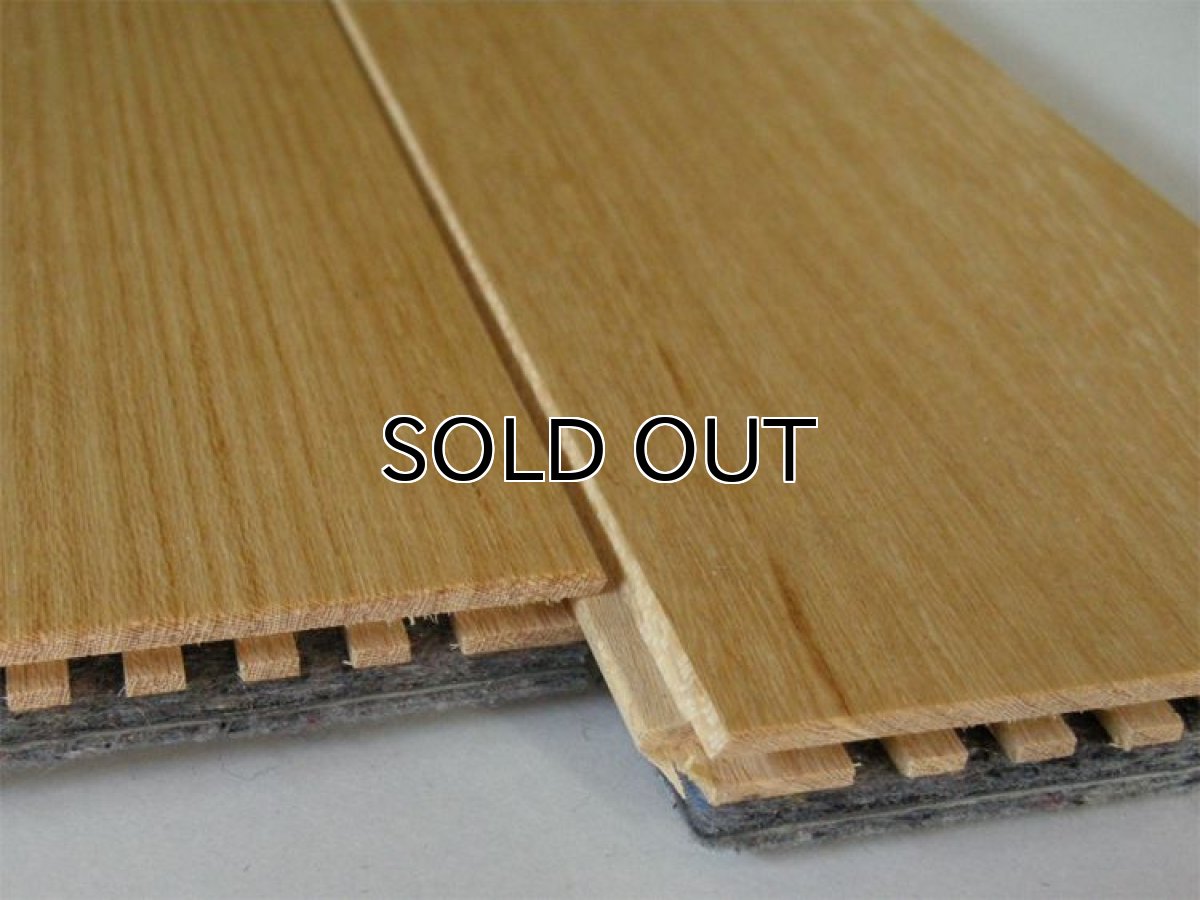 画像2: オークチュリップ無垢フローリングＯＰＣ・直貼・防音ＬＬ４５タイプ・ウレタン・クリア塗装　909×90×15 (2)