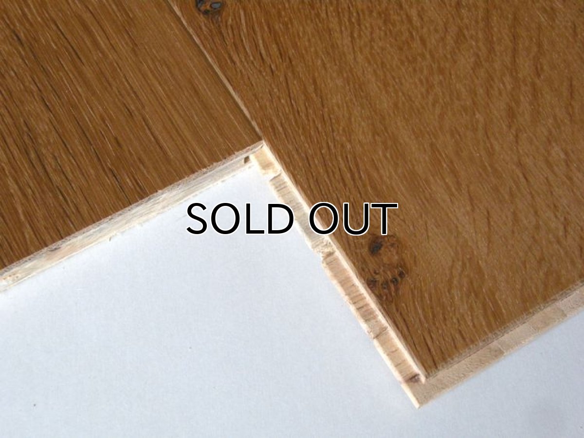 画像3: ホワイトオーク三層フローリング　ナチュラルグレード　床暖房対応　自然塗料塗装　1818（MIX）×138×14 (3)