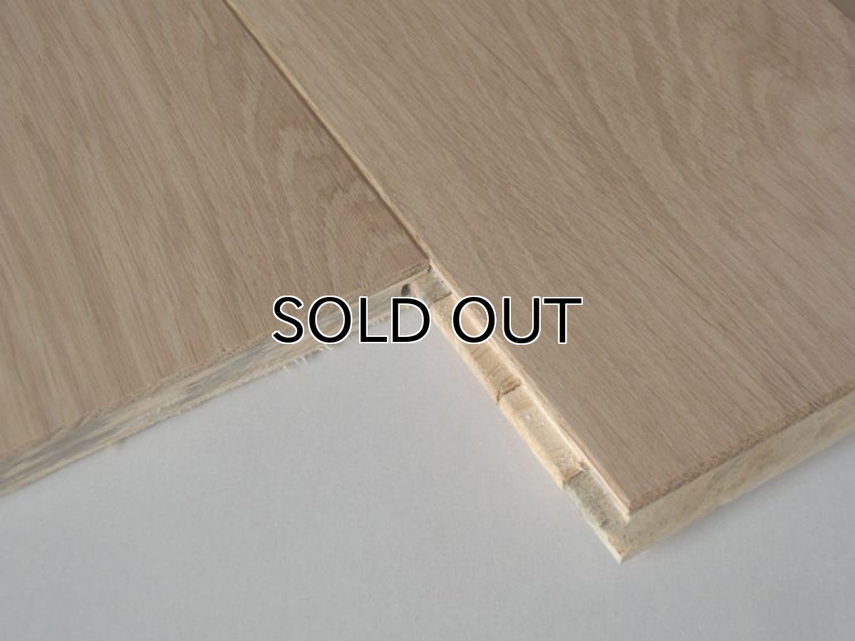 画像3: ホワイトオーク三層フローリング　ナチュラルグレード　床暖房対応　無塗装　1818（MIX）×138×14 (3)