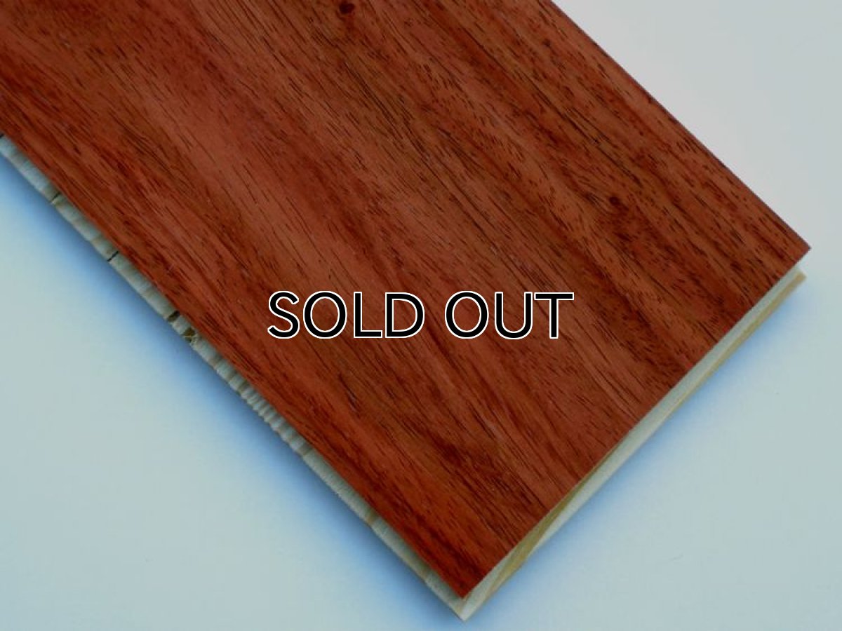 画像2: カリン（リングア）三層フローリング　床暖対応　耐磨耗ウレタン塗装　1820×145×14.5 (2)