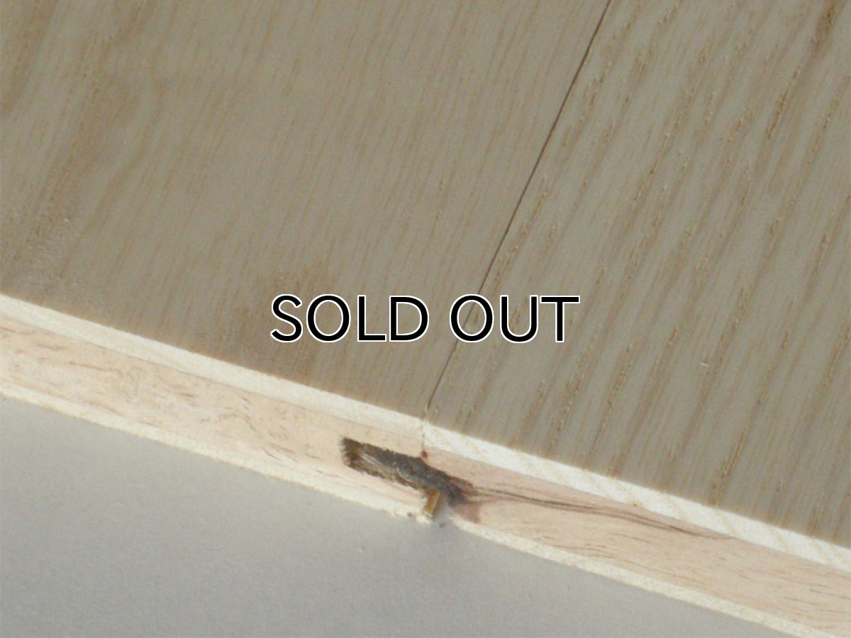 画像2: ホワイトアッシュ三層フローリング　床暖対応　ナチュラルホワイトオイル塗装　1820×145×14.5 (2)