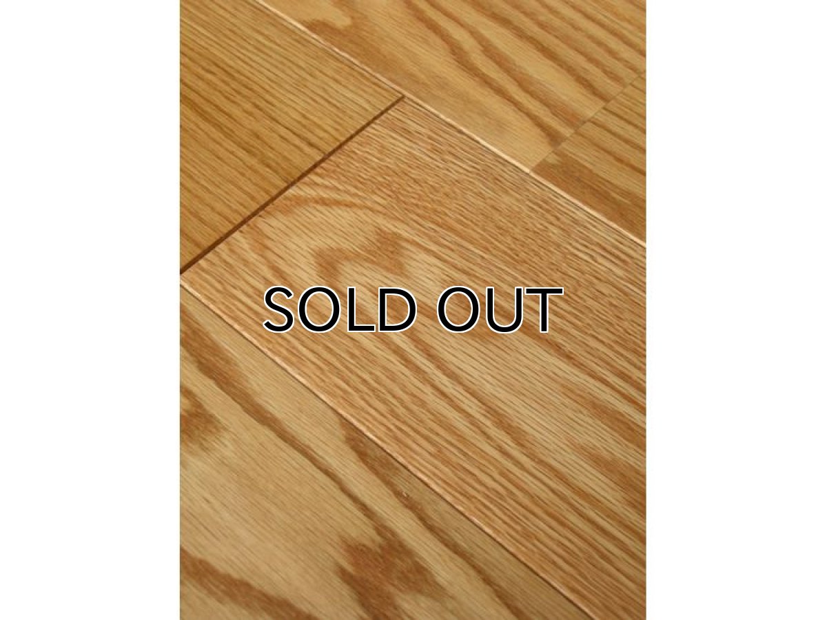 画像3: レッドオーク無垢フローリングUNI・ウレタン塗装1820×120×15 (3)