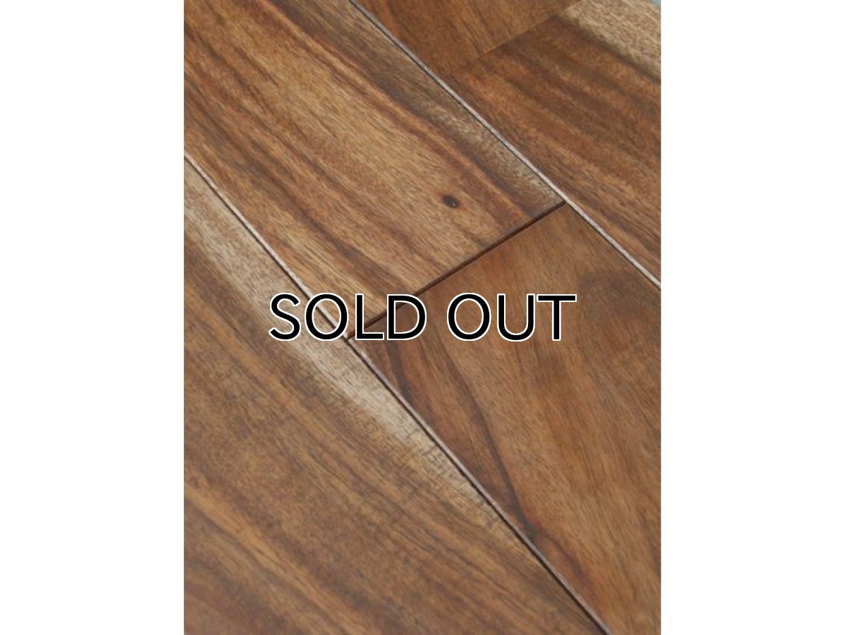 画像3: オリジナルカラーフローリング　アカシア無垢フローリングUNI・着色自然塗料塗装（ルビオ＃１１２・チョコレート）　1820×90×15 (3)