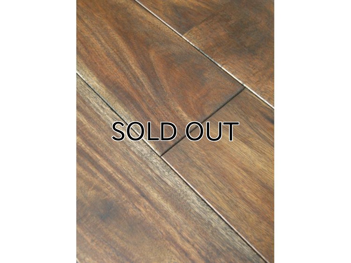 画像3: アカシア無垢フローリングUNI・着色自然塗料塗装（ルビオ＃１０６・チャコール）　1820×90×15 (3)