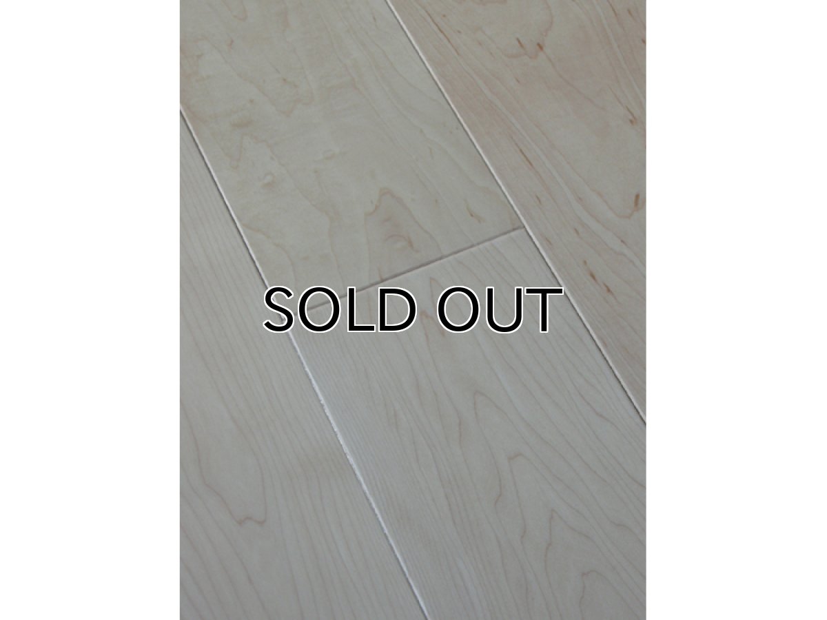 画像3: ハードメープル三層フローリング　Sグレード　床暖房対応　ウレタン・クリア塗装　1818（MIX）×138×14 (3)