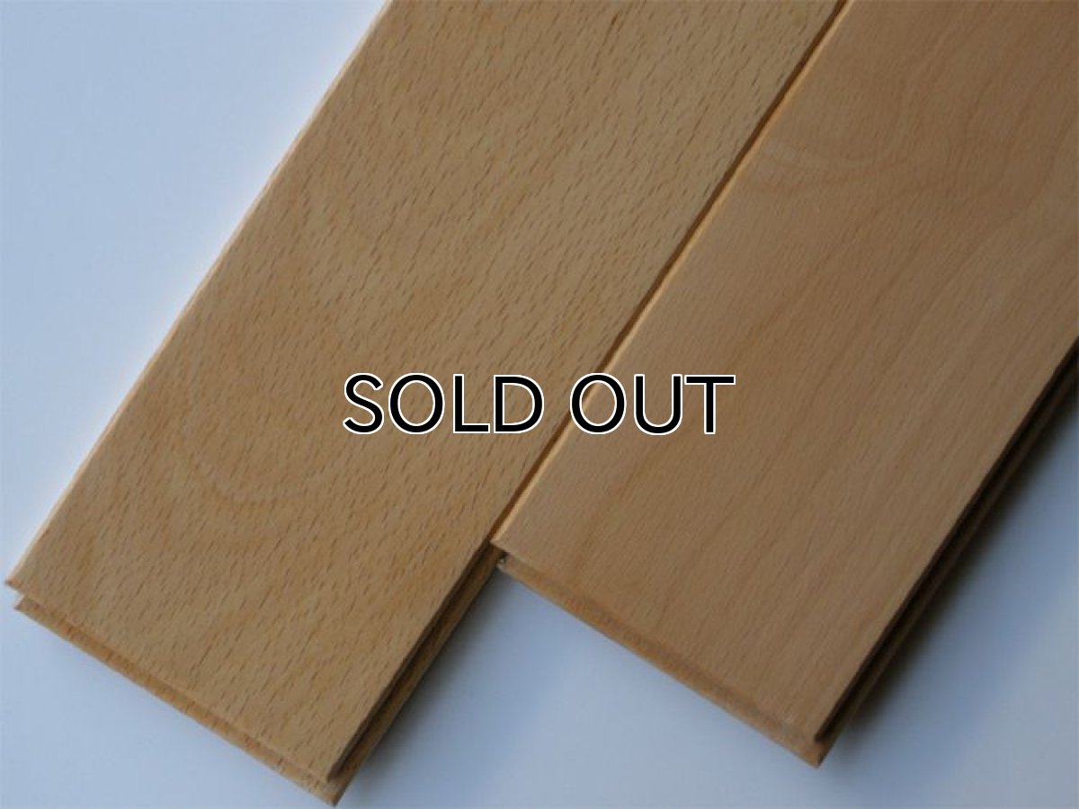 画像2: ブナ無垢フローリングOPC・自然塗料塗装1820×90×15 (2)