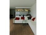 画像2: コルク複合フローリング　床暖房対応　ティー色　アクリルナノ塗装　1230×145×10.5 (2)