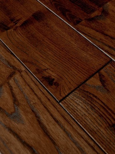 画像2: タモアンティーク・無垢フローリングＵＮＩ・ウレタン塗装ミディアムブラウン色1820×90×15