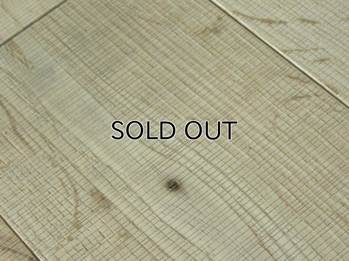 画像2: ナラ幅広無垢フローリングＵＮＩ・Sグレード　帯鋸加工　無塗装　1820×120×15 (2)