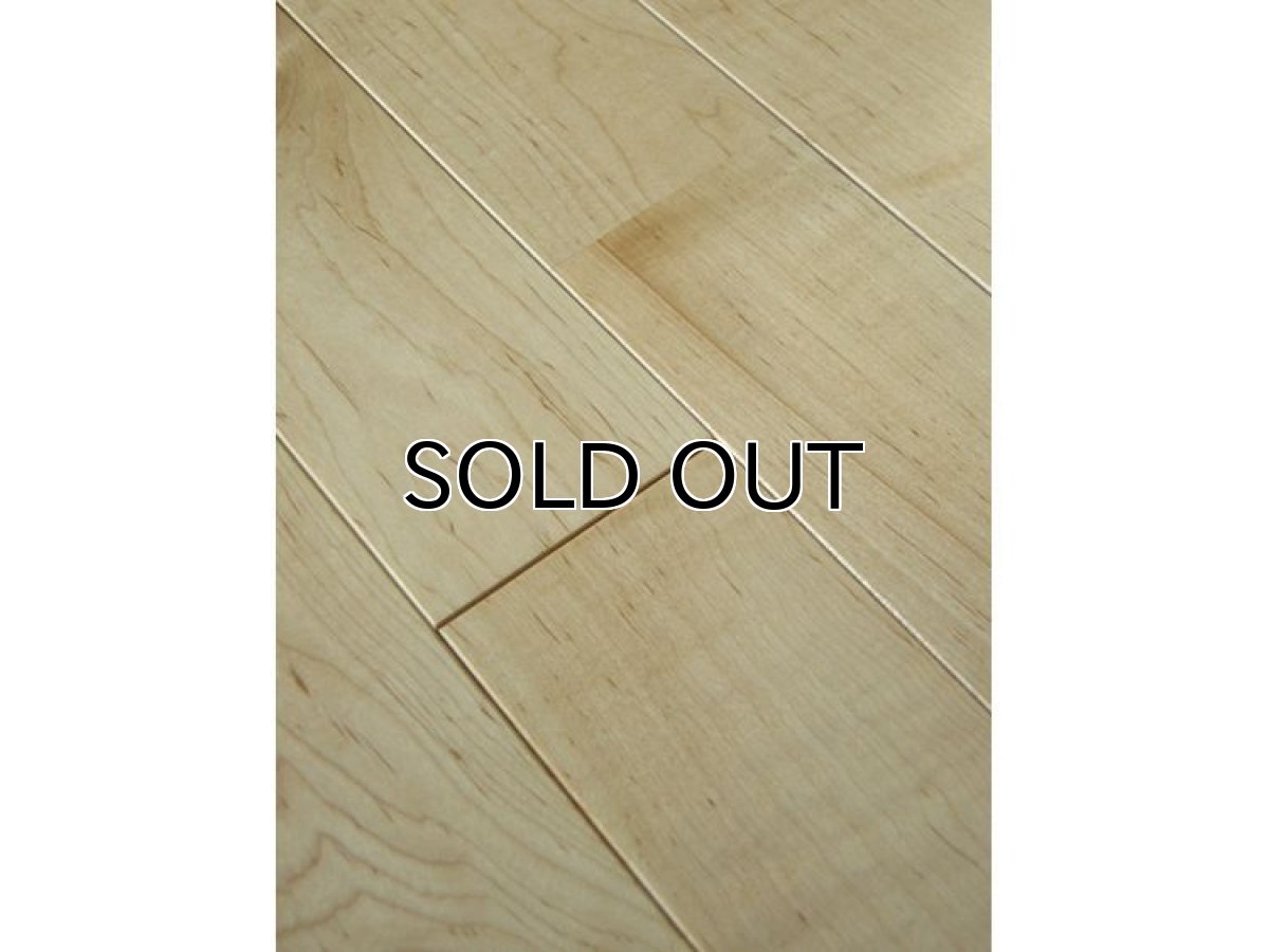 画像3: メープル無垢フローリングＵＮＩ・床暖房用・自然塗料塗装1818×75×15 (3)