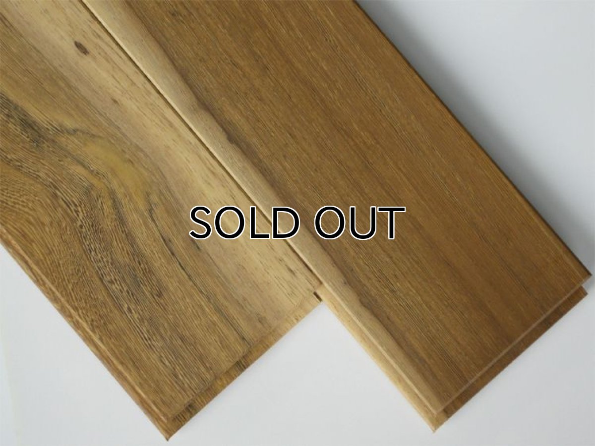 画像2: タガヤサン（鉄刀木）無垢フローリングＵＮＩ・源平・無塗装　1820×90×15 (2)