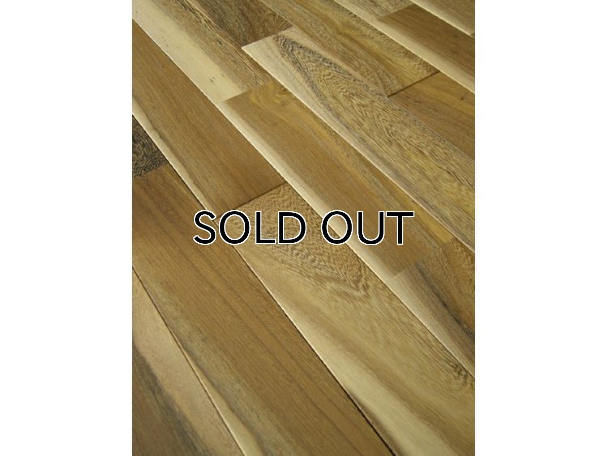 画像3: タガヤサン（鉄刀木）無垢フローリングＵＮＩ・源平・無塗装　1820×90×15 (3)