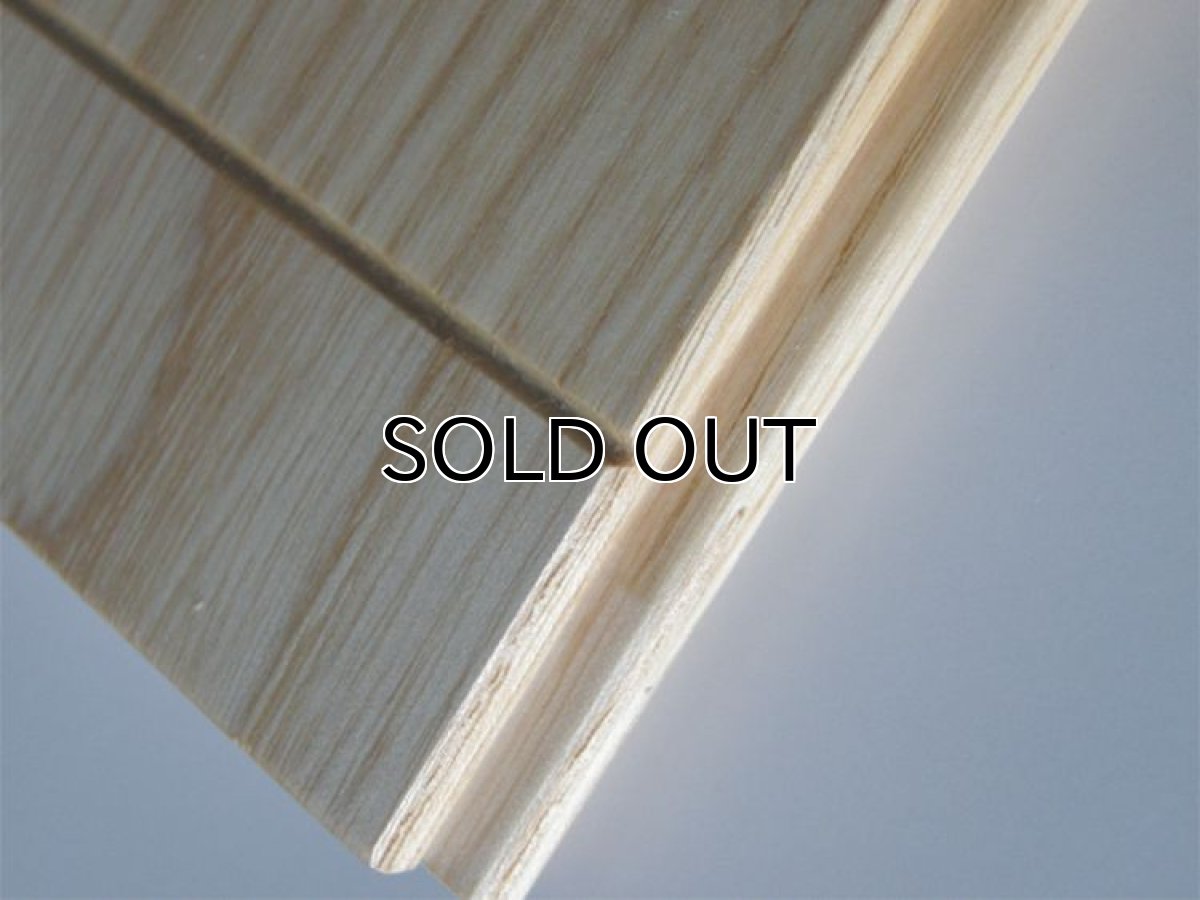 画像4: ホワイトアッシュ幅広無垢フローリングＵＮＩ・V溝タイプ自然塗料塗装1820×130×15 (4)