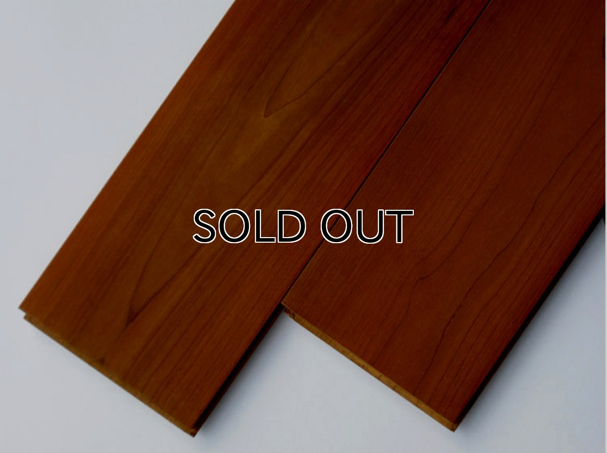 画像2: サーモ・バーチ　ラスティック 低温床暖房対応　ソリッド・ピース 1820（乱尺）×120×15 (2)