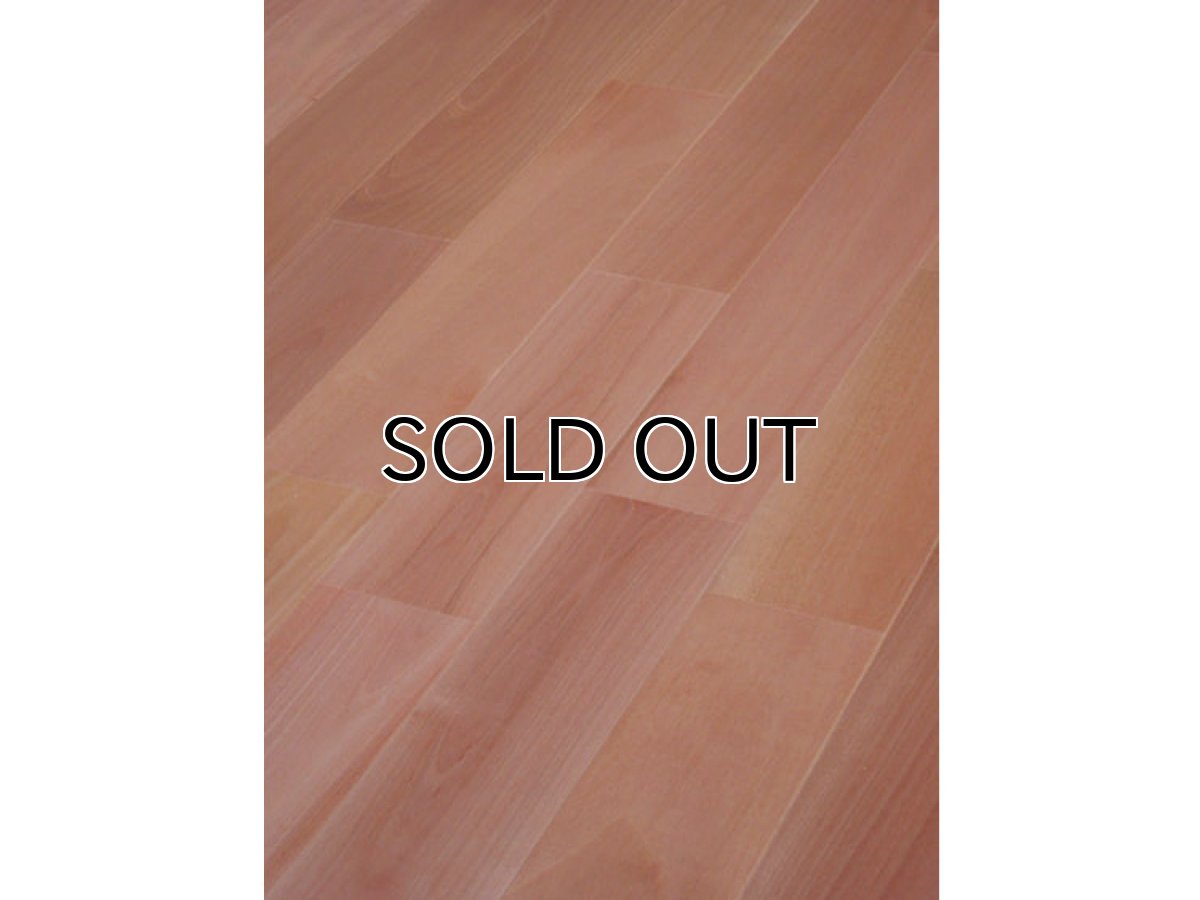 画像3: 西南桜無垢フローリングＵＮＩ・ウレタン塗装サクラ色　A　1820×90×15 (3)