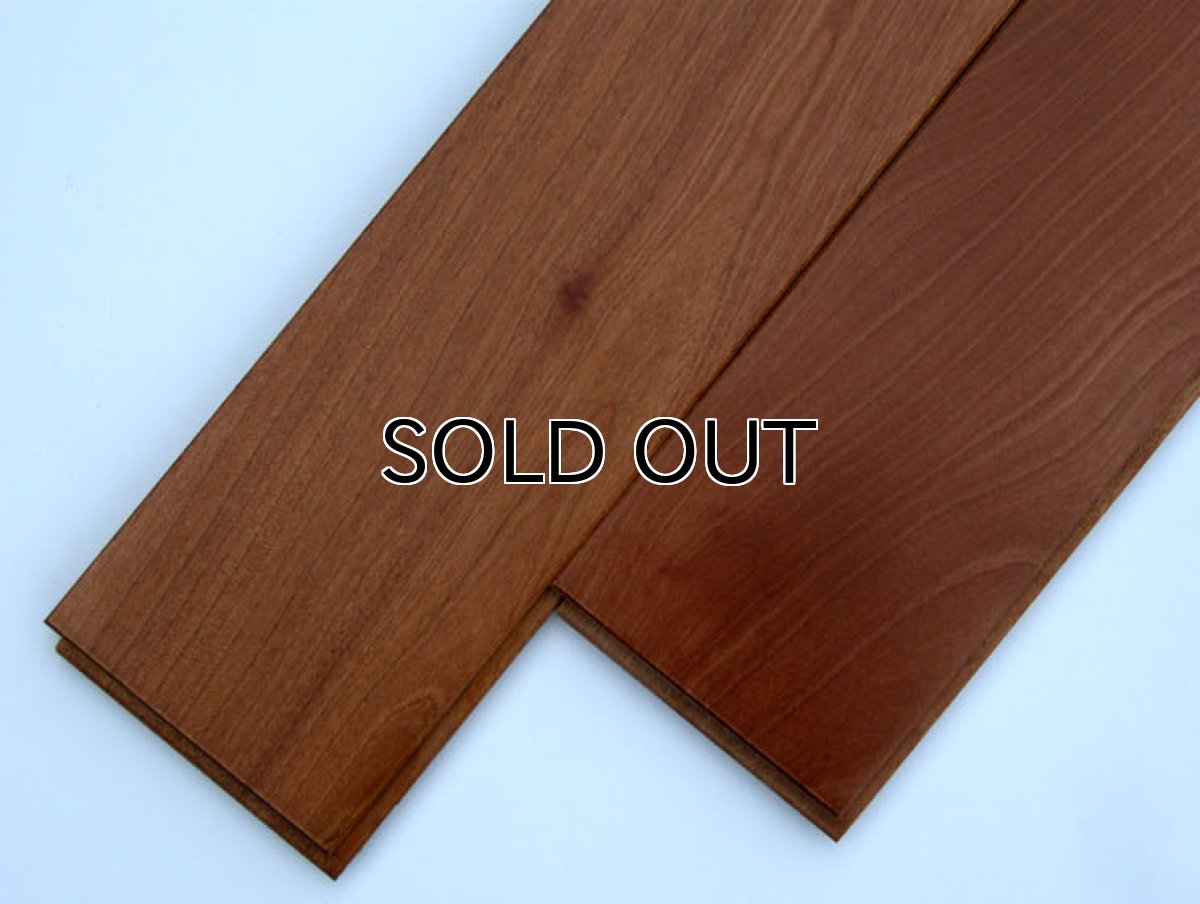 画像2: 水目桜無垢フローリングＵＮＩ・ウレタン塗装1820×90×15 (2)