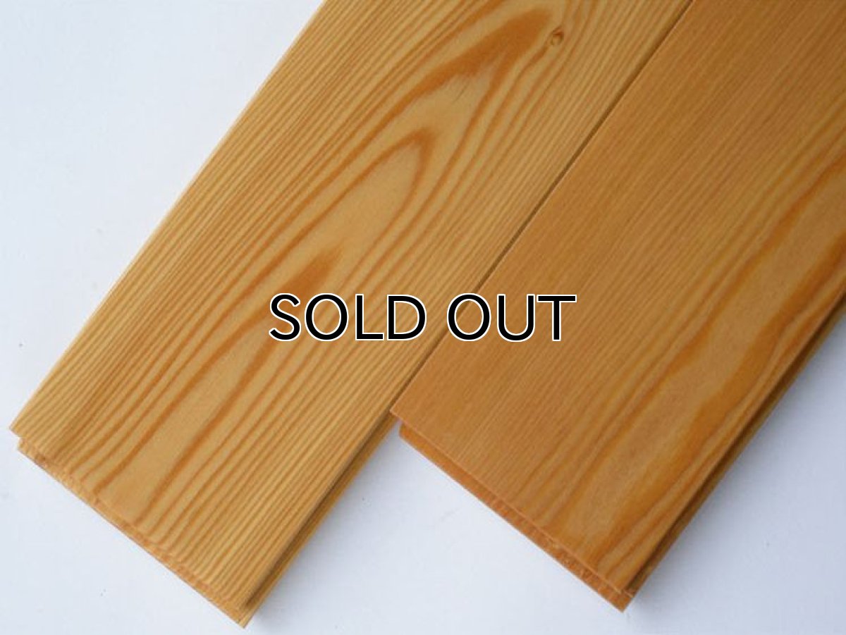 画像2: カラマツ無垢フローリング・床暖房用・UNI・Sグレード・ウレタン塗装1820×90×15 (2)