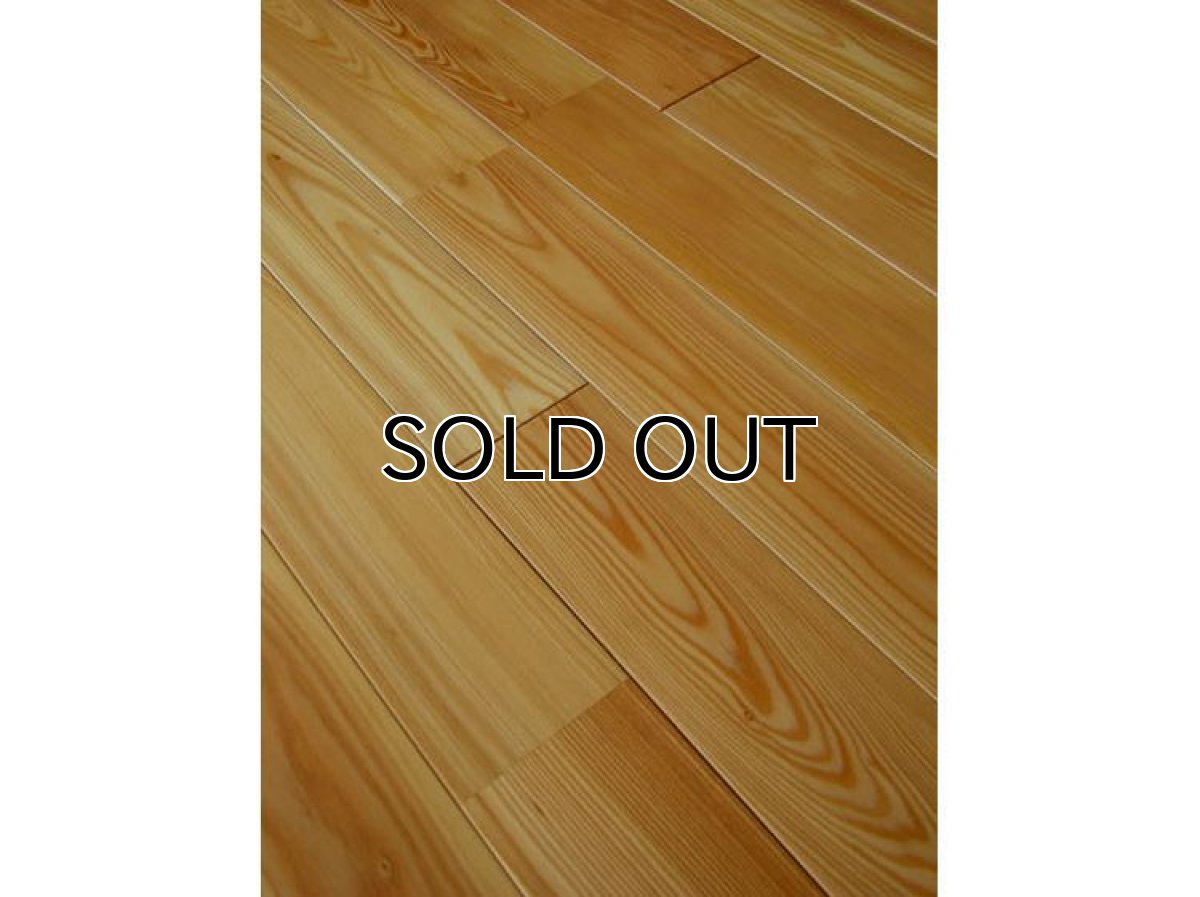 画像3: カラマツ無垢フローリング・床暖房用・UNI・ウレタン塗装1820×90×15 (3)