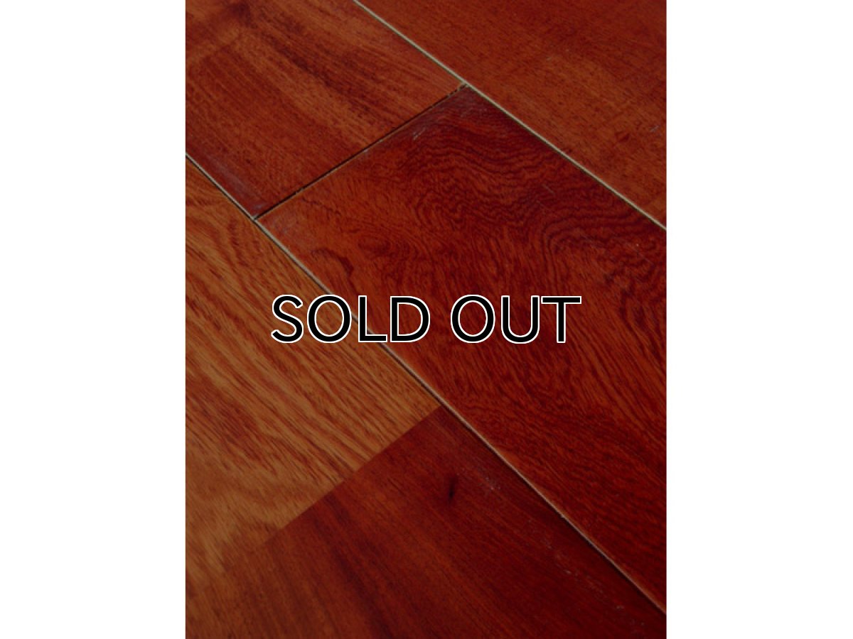 画像3: カリン幅広無垢フローリングＵＮＩ・ウレタン塗装1820×120×15 (3)