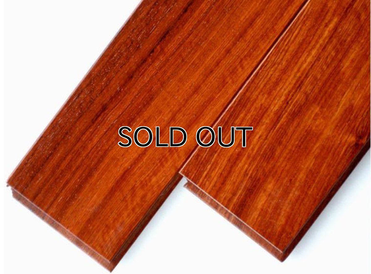 画像2: カリン無垢フローリング床暖房用ＵＮＩ・塗装1818×90×15 (2)