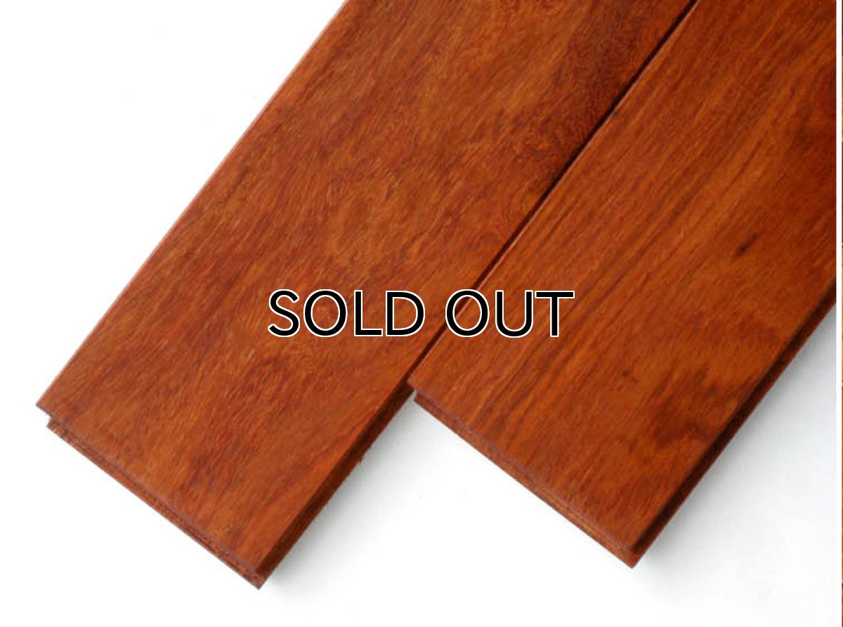 画像2: カリン無垢フローリング１Ｐ（ＯＰＣ）自然塗料塗装1820×90×15 (2)