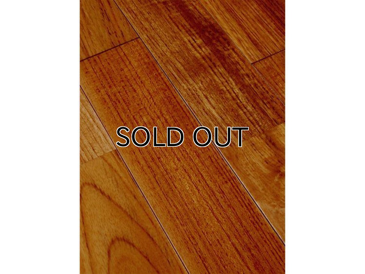 画像3: チーク無垢フローリング１２ミリ厚ＵＮＩ・ウレタン塗装1820×75×12 (3)