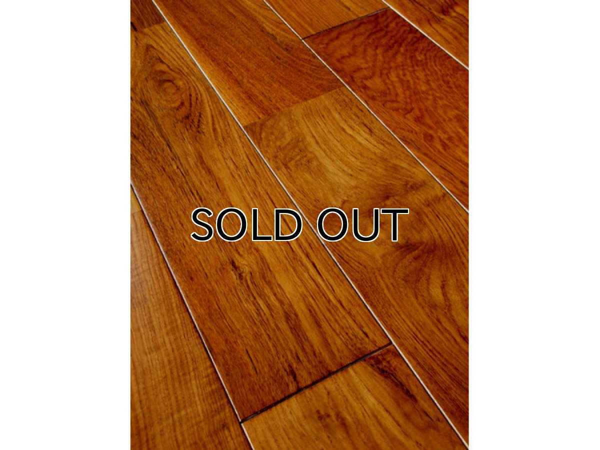 画像3: ミャンマーチーク幅広無垢フローリングＵＮＩ・ウレタン塗装1820×120×15 (3)