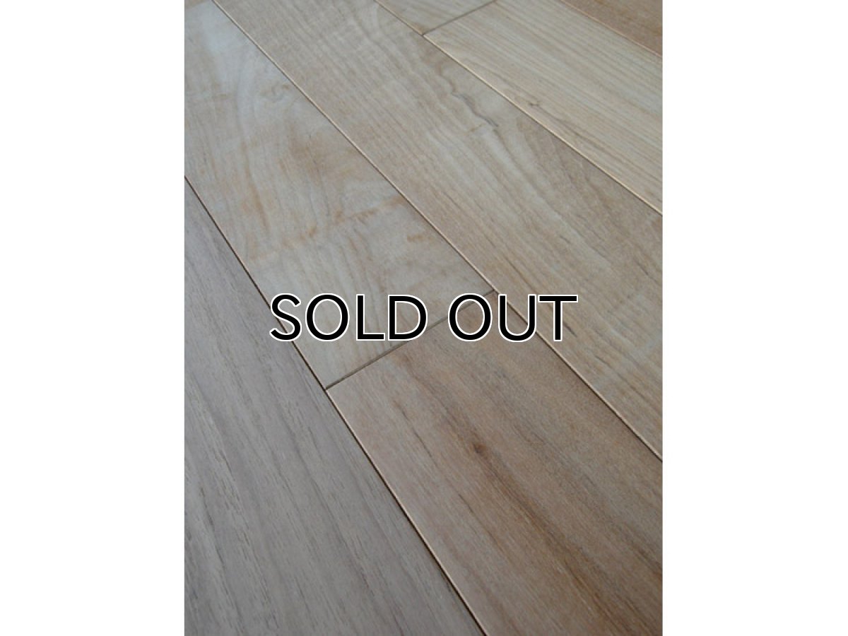 画像3: ミャンマーチーク幅広無垢フローリングＵＮＩ・無塗装1820×120×15 (3)