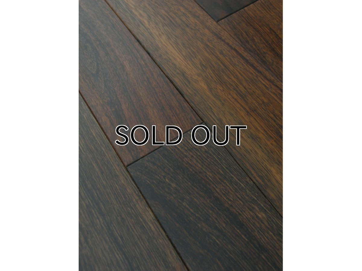 画像3: アジアンウォールナット無垢フローリングUNI・自然塗料塗装　1820×120×15 (3)