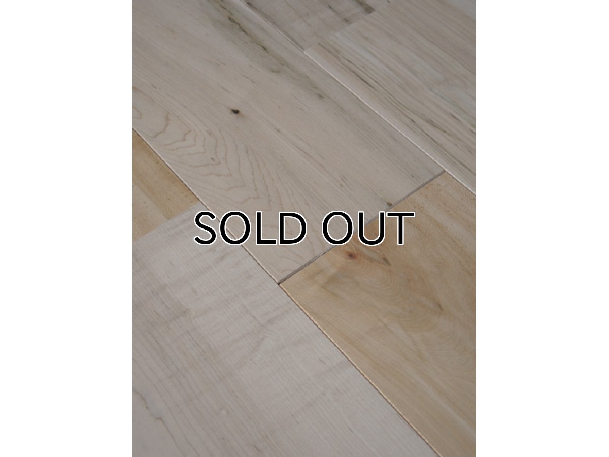 画像3: メープル幅広無垢フローリングＵＮＩ・Nグレード無塗装 1820×130×15 (3)