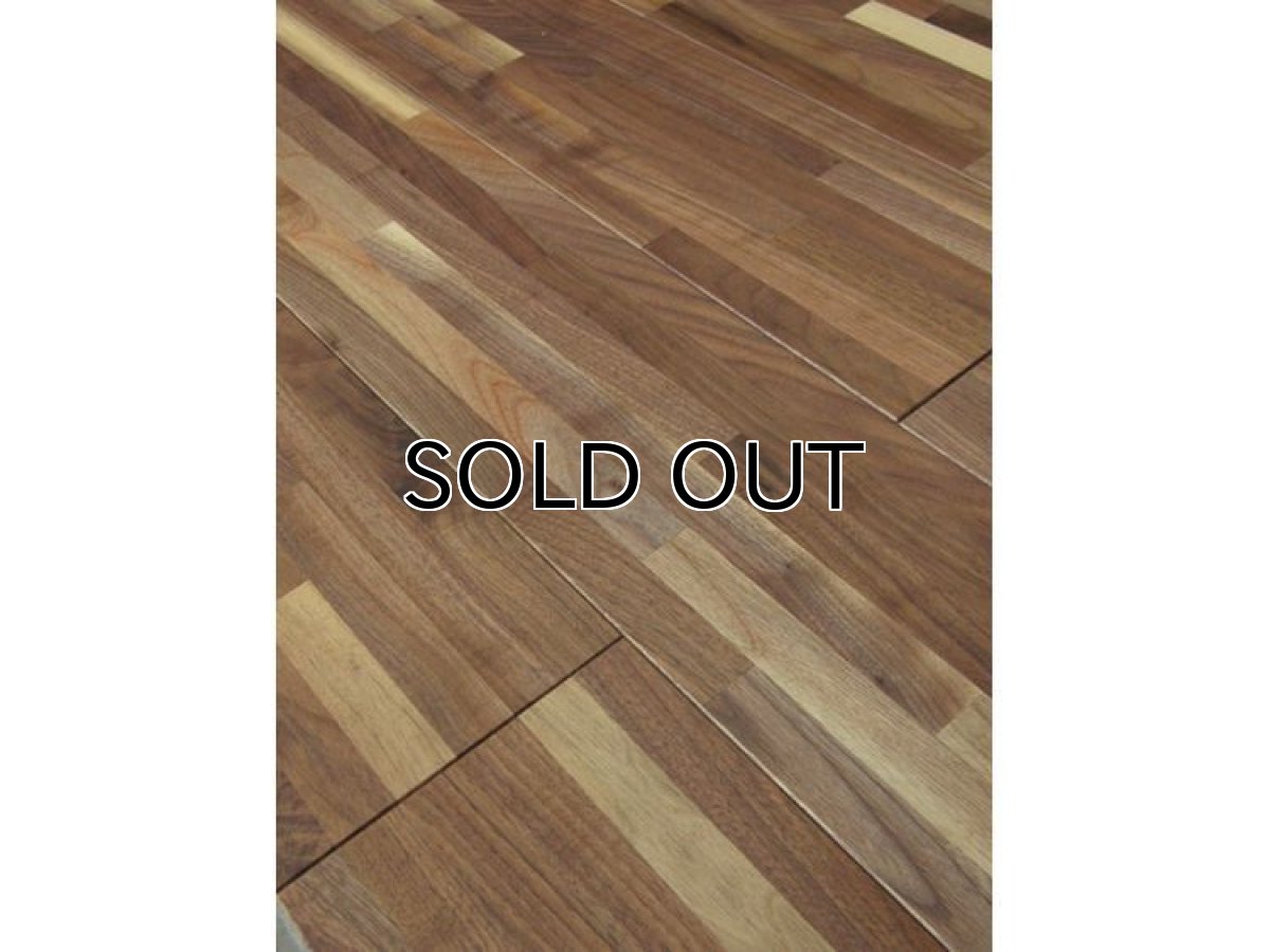 画像3: アメリカンブラックウォールナット無垢フローリングFJL6P・自然塗料塗装1820×150×15 (3)