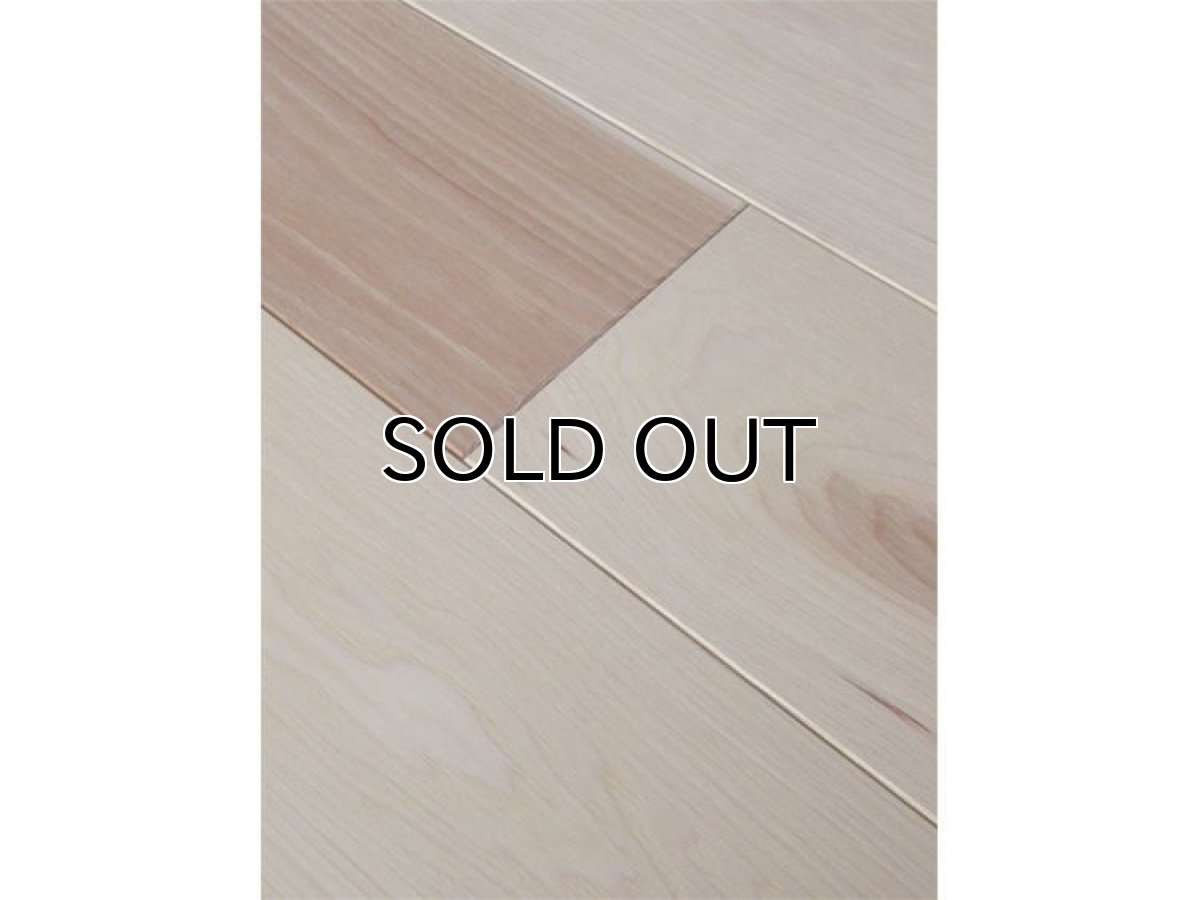 画像3: ヒッコリー無垢フローリング１２ミリ厚・幅広・無塗装 乱尺×120×12 (3)