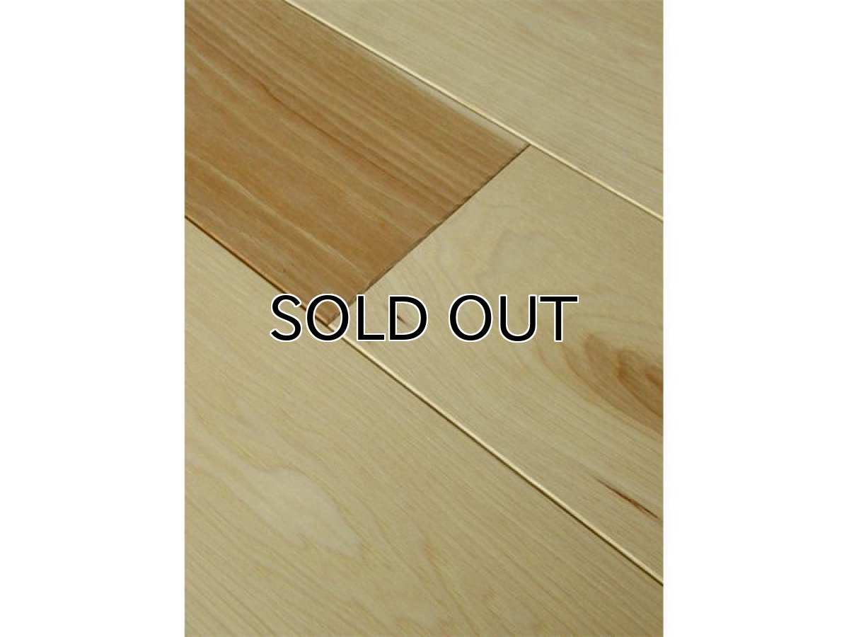 画像3: ヒッコリー無垢フローリング１２ミリ厚・幅広・自然塗料塗装 乱尺×120×12 (3)