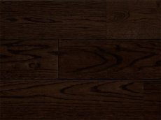 画像1: ナラ無垢フローリングＵＮＩ・Nグレードウレタン塗装ブラックウォールナット色1820×90×15 (1)