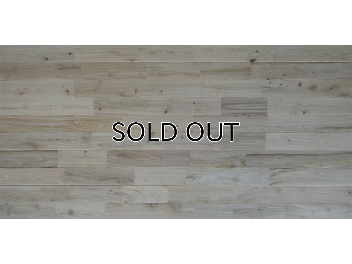 画像4: 栗 無垢フローリングＵＮＩ・Ｎグレード無塗装1820×90×15 (4)