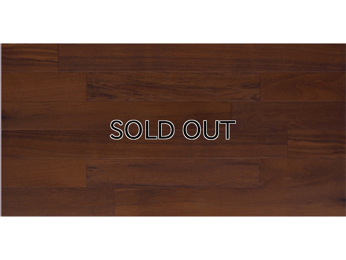 画像4: ミャンマーチーク無垢フローリング乱尺・自然塗料塗装　乱尺×150×15 (4)