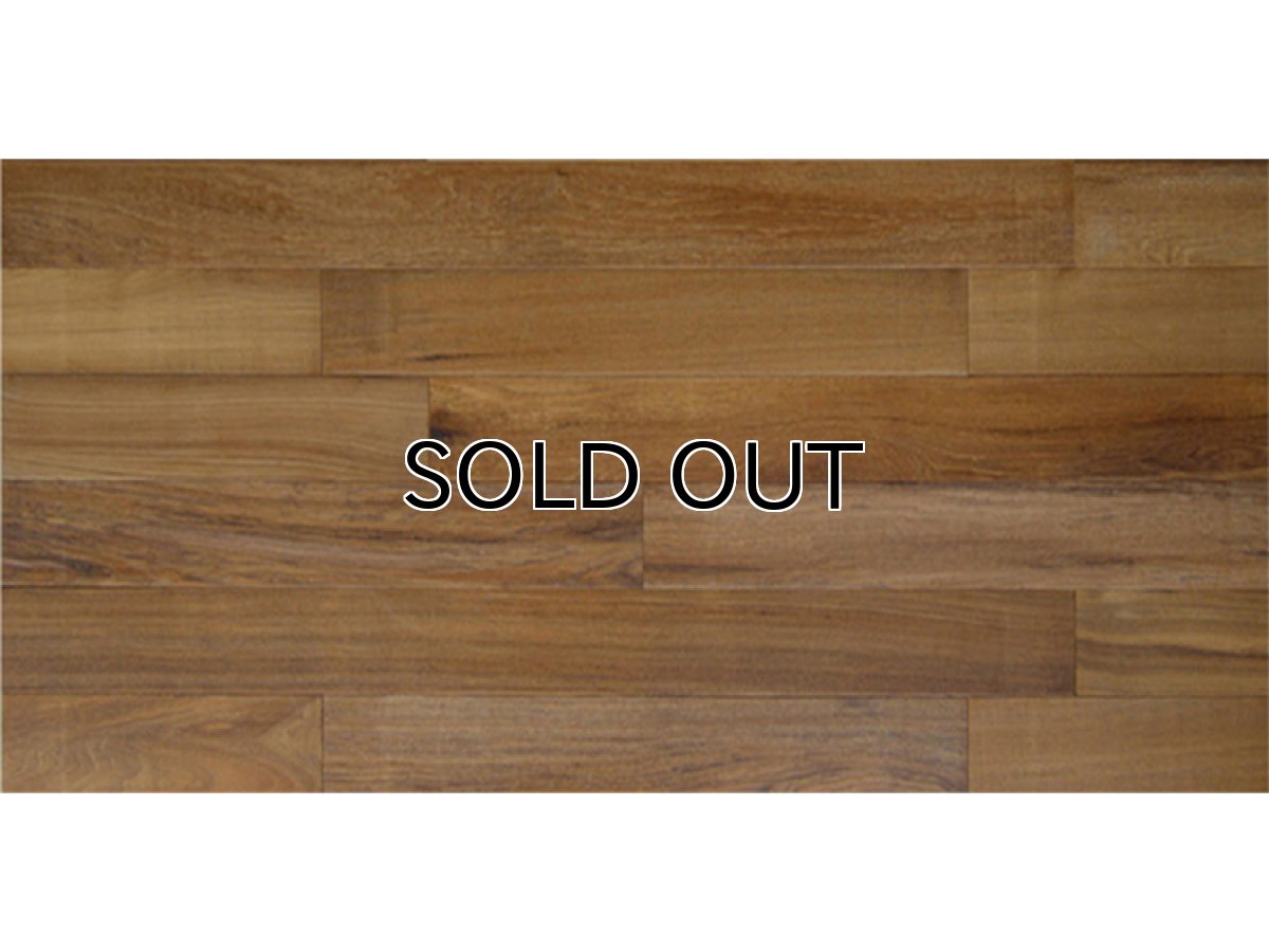 画像4: ミャンマーチーク無垢フローリング乱尺・無塗装　乱尺×150×15 (4)