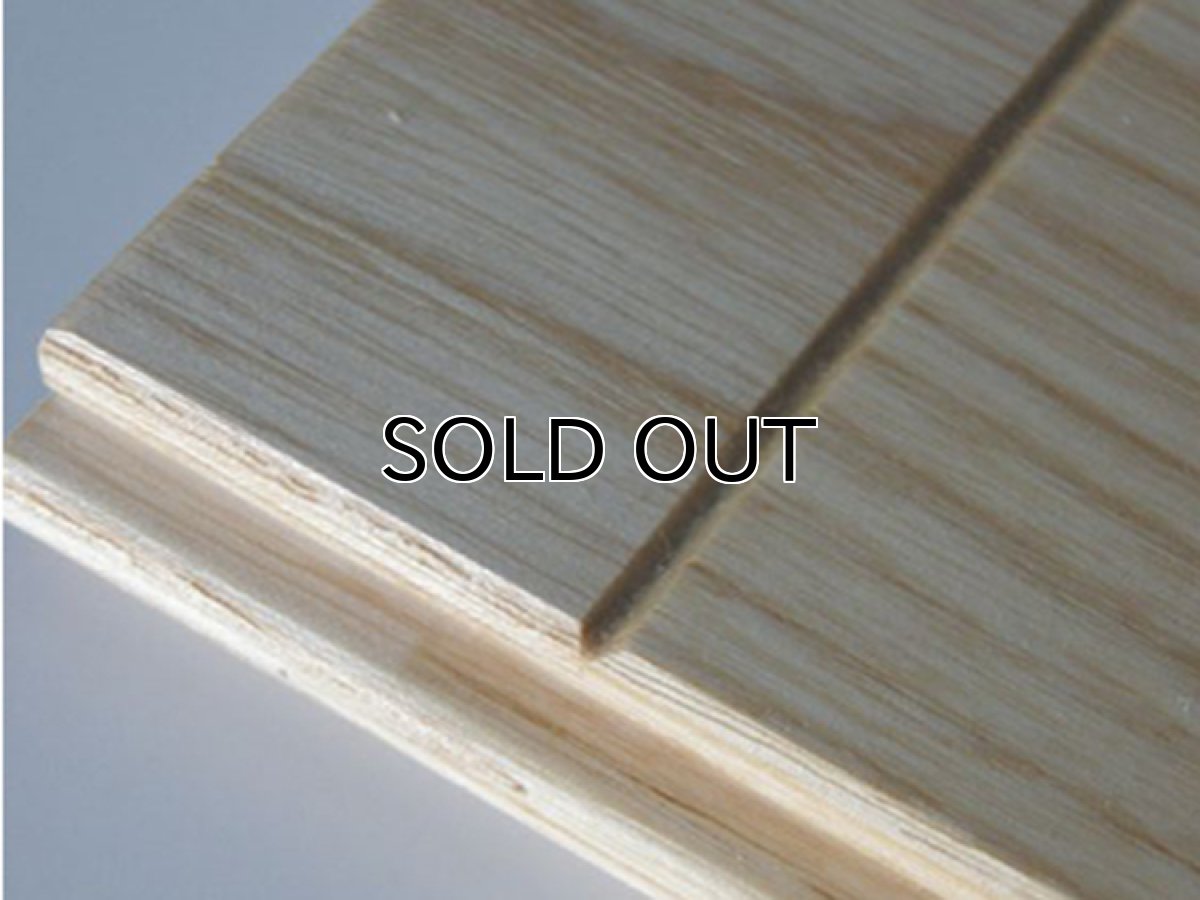 画像4: ホワイトアッシュ幅広無垢フローリングＵＮＩ・V溝タイプ無塗装1820×130×15 (4)