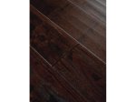 画像3: 栗アンティーク・無垢フローリングＵＮＩ・ウレタン塗装ダークブラウン色1820×90×15 (3)