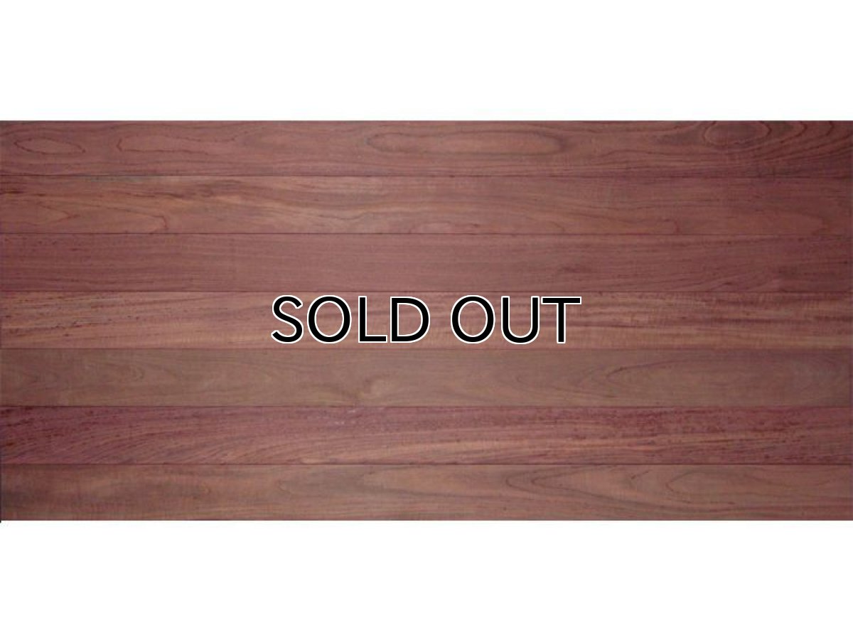 画像2: パープルハート無垢フローリングOPC・無塗装　1800×120×15 (2)