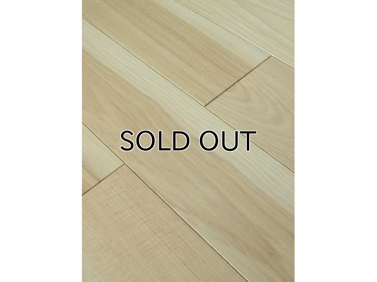 画像3: ヒッコリー三層フローリングSグレード　低温床暖房対応　無塗装1820×150×15 (3)