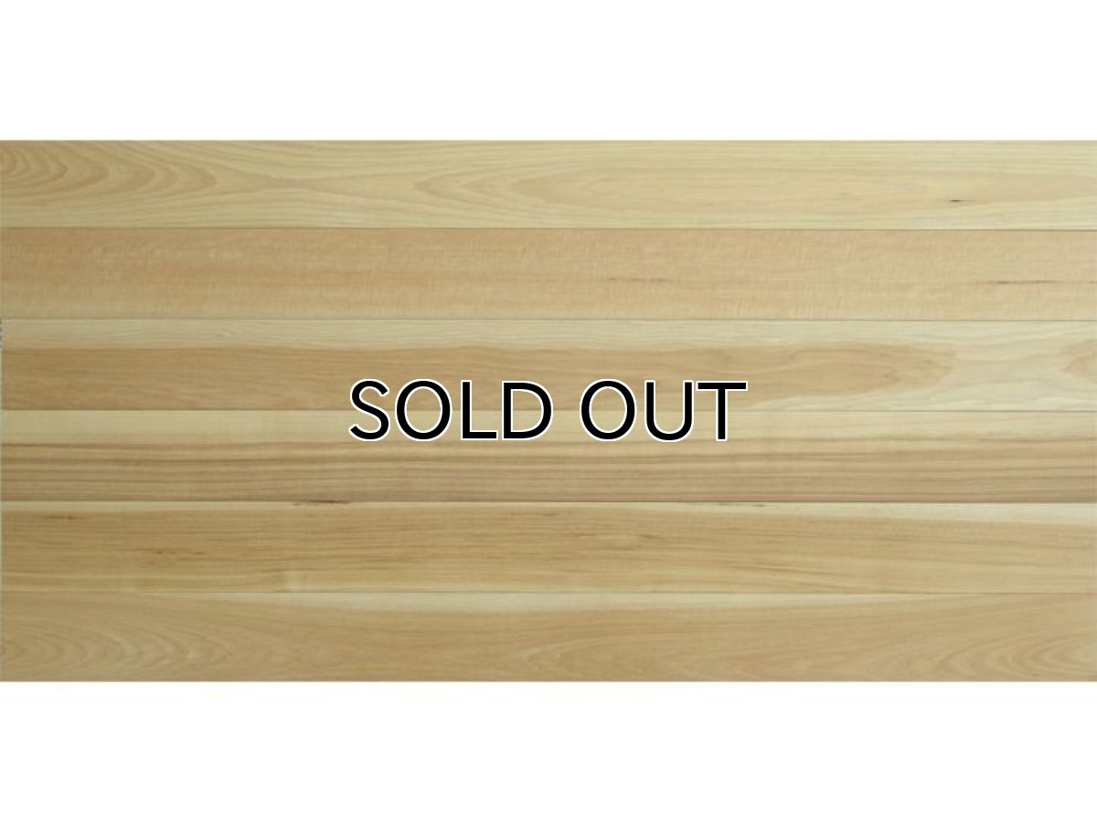 画像4: ヒッコリー三層フローリングSグレード　低温床暖房対応　無塗装1820×150×15 (4)