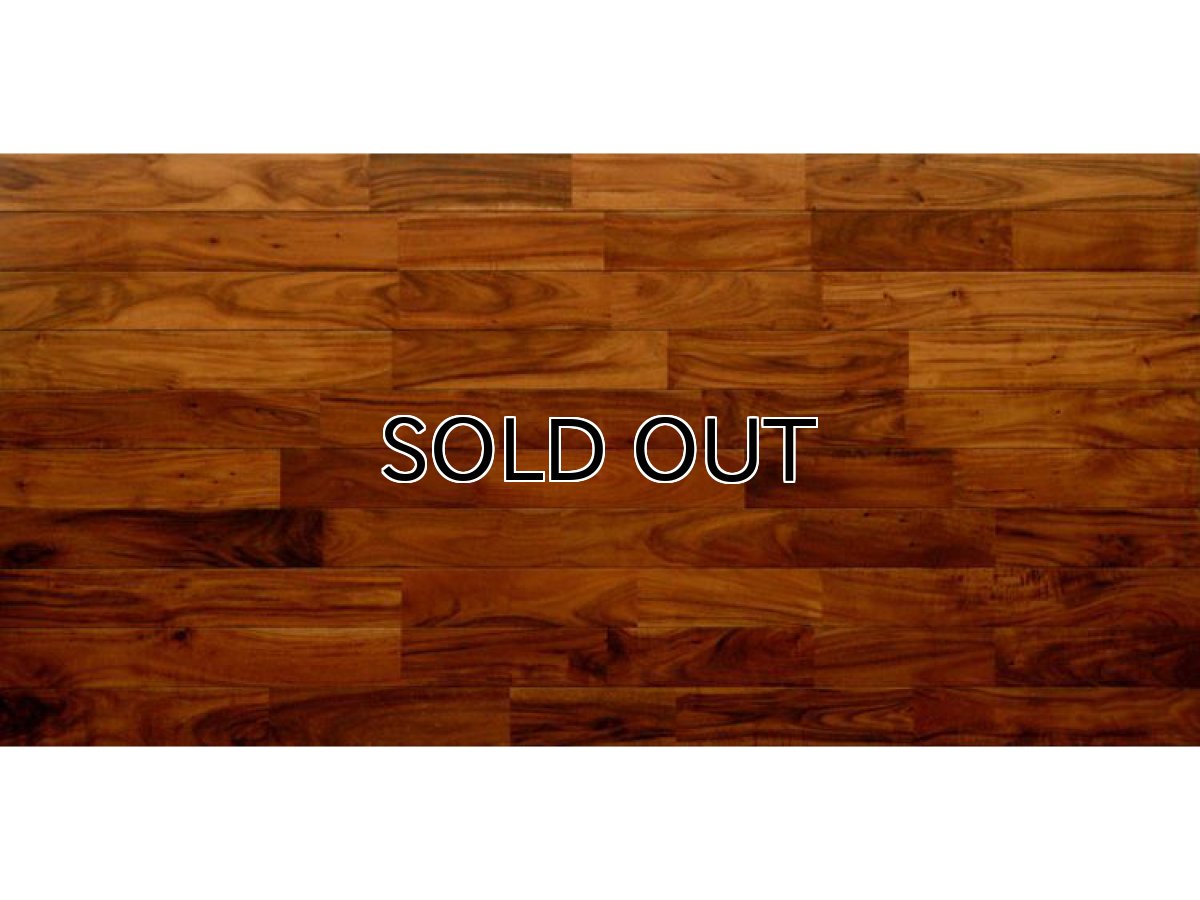 画像4: アカシア無垢フローリングＵＮＩ・ウレタン塗装　TE色 1820×90×15 (4)